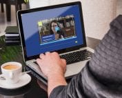 Person on laptop