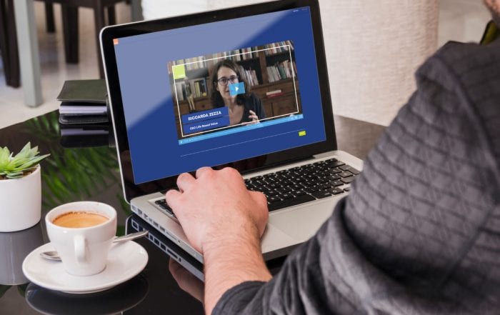 Person on laptop